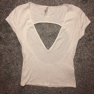 LF Emma and Sam Deep V Open Back Top